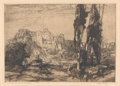 Paysage romantique - Adriaan J. van 
