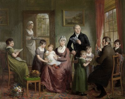 Portrait de la famille d