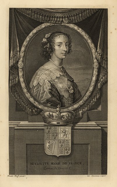 Henriette Marie de France, épouse du roi Charles Ier d