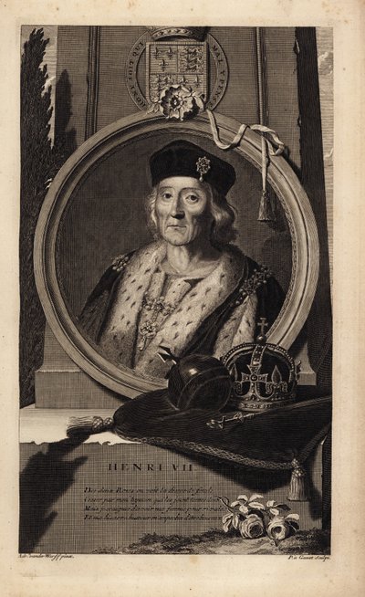 Henry VII (1457-1509) (gravure) - Adriaan van der (after) Werff