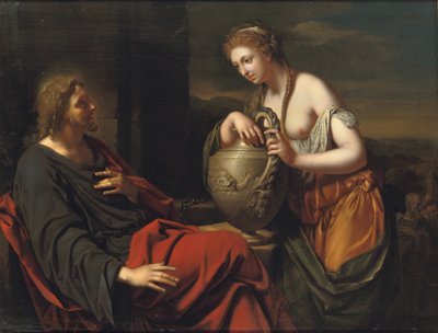 Le Christ et la Samaritaine - Adriaan van der Werff