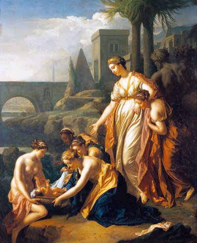 Moïse sauvé des eaux, par Adriaen van der Werff - Adriaan van der Werff