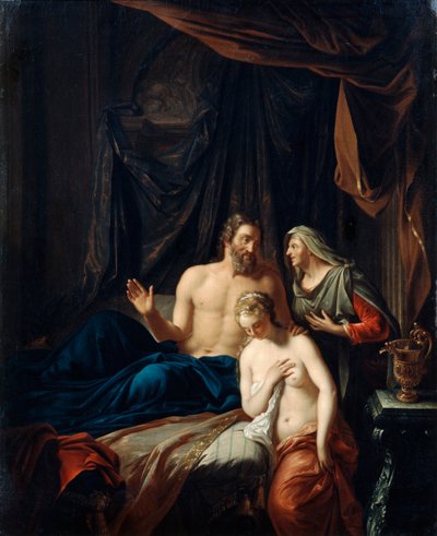 Sarah présentant Agar à Abraham, fin 17e début 18e siècle - Adriaan van der Werff