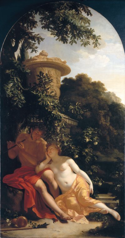 Berger et bergère, Le berger amoureux, c. 1696 - Adriaan van der Werff