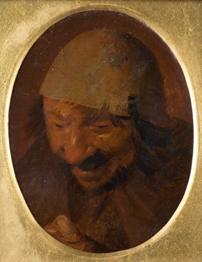 Portrait de paysan - Adriaen (attr.to) Brouwer