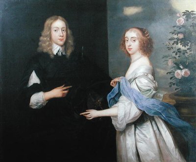 Jan van Hesse et sa sœur Margaret (d.1710) - Adriaen (circle of) Hanneman