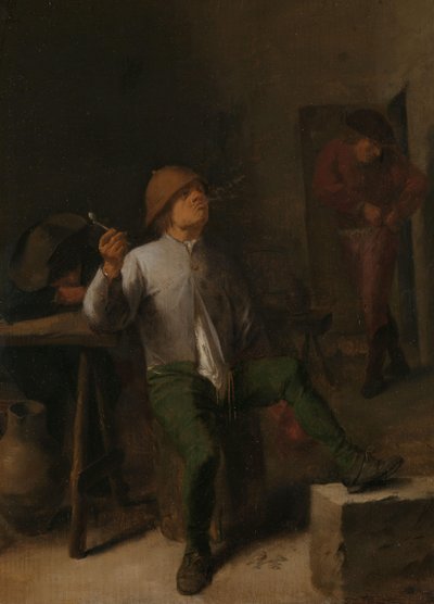 Le fumeur - Adriaen Brouwer (attributed to)