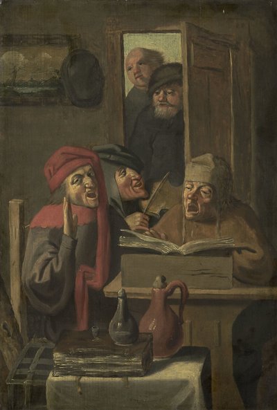 Compagnie musicale - Adriaen Brouwer (manner of)