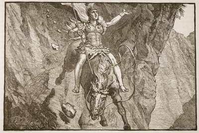 Le sacrifice de Curtius - Adriaen Brouwer