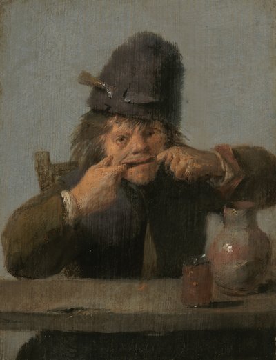Jeune faisant une grimace - Adriaen Brouwer