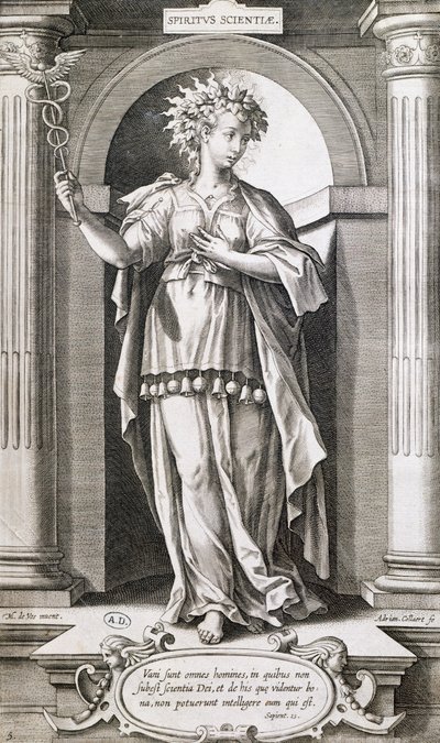 Allégorie des Sciences - Adriaen Collaert
