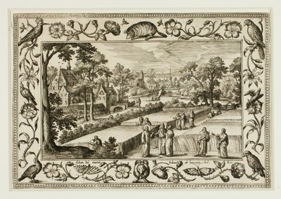 Le Christ et les disciples dans les champs, extrait de Paysages avec scènes de l