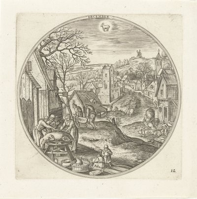 Décembre - Adriaen Collaert