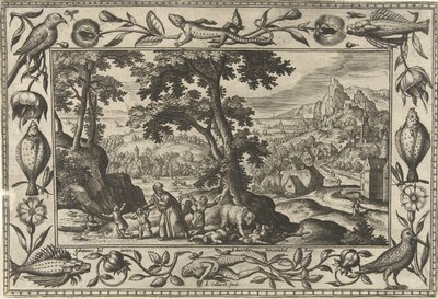 Élisée maudit des enfants agaçants - Adriaen Collaert