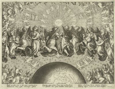 Réponse de Dieu à Job - Adriaen Collaert
