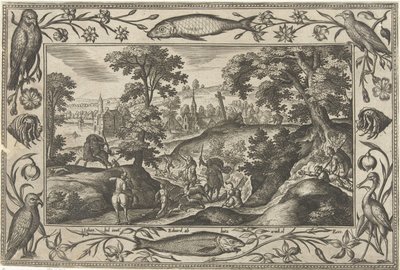 Chasse au cerf - Adriaen Collaert