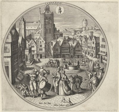 Janvier - Adriaen Collaert