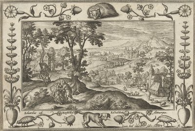 Juda et Tamar - Adriaen Collaert