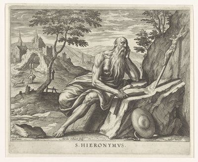 Saint Jérôme - Adriaen Collaert
