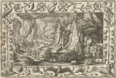 Lot et ses filles - Adriaen Collaert