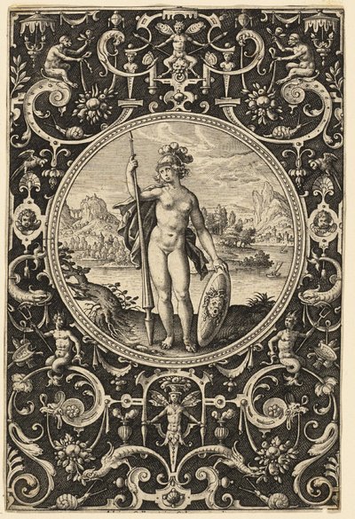 Minerva - Adriaen Collaert