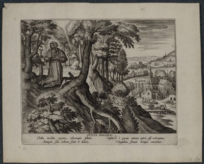 Otilia Bavara - Adriaen Collaert