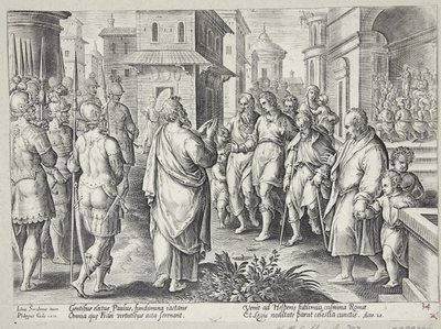 Les Actes des Apôtres - Adriaen Collaert