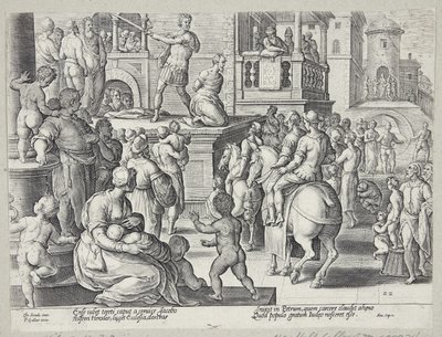 La décapitation de Saint Jacques - Adriaen Collaert