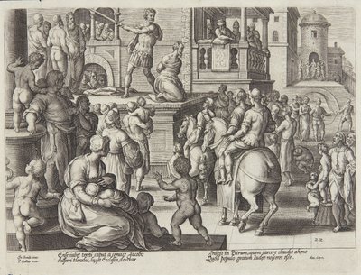 La décapitation de Saint Jacques - Adriaen Collaert