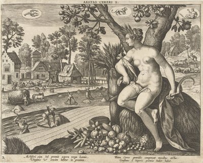 Été - Adriaen Collaert