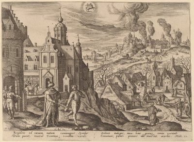 La parabole du royaume des cieux - Adriaen Collaert after Hans Bol