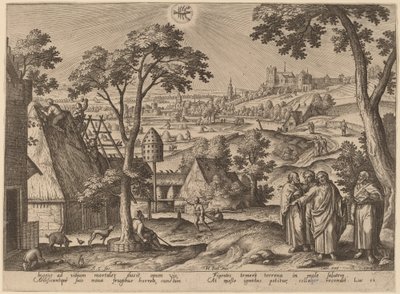 La parabole du riche insensé - Adriaen Collaert after Hans Bol