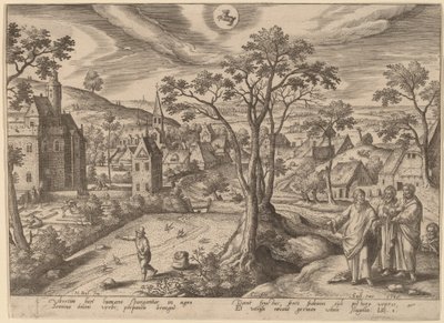 La parabole du semeur - Adriaen Collaert after Hans Bol