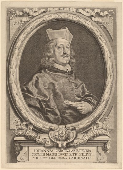 Cardinal Giovanni Carlo dei Medici - Adriaen Haelwegh