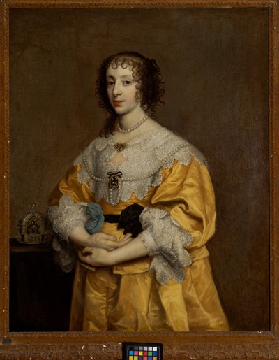 Henriette Marie, Reine de Charles Ier (1609-1680) - Adriaen Hanneman
