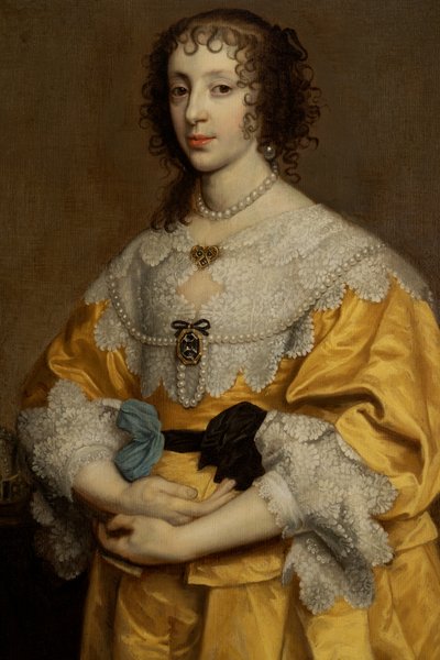 Henriette Marie, Reine de Charles Ier (1609-1680) - Adriaen Hanneman