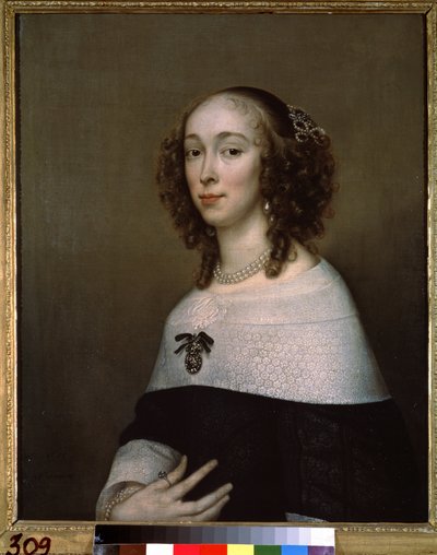 Portrait de femme - Adriaen Hanneman