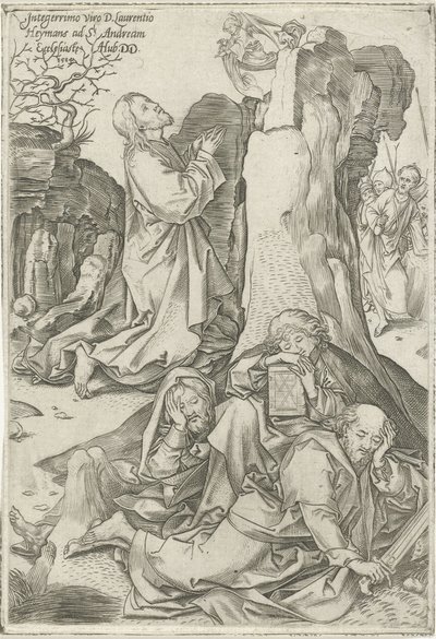 Christ au jardin de Gethsémani - Adriaen Huybrechts (I)