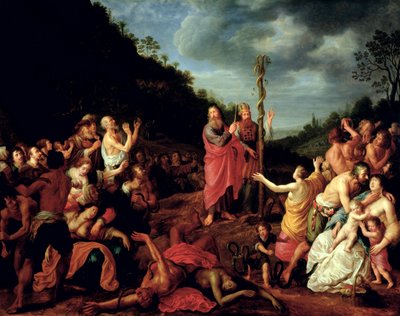 Moïse et le serpent d