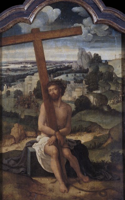 Le Christ de douleurs - Adriaen Isenbrandt or Isenbrant