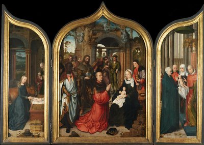 Triptyque, c.1510-12 - Adriaen Isenbrandt or Isenbrant