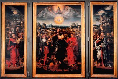 Triptyque de Saint Pancrace - Adriaen Isenbrandt or Isenbrant