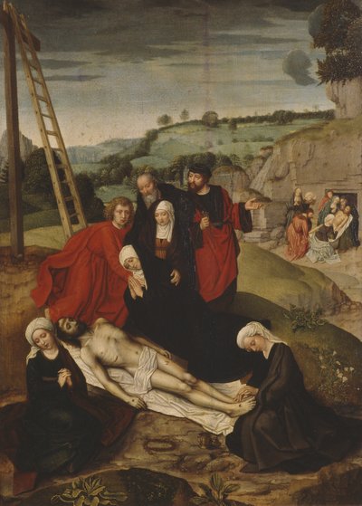 La Lamentation sur le Christ - Adriaen Isenbrandt or Isenbrant