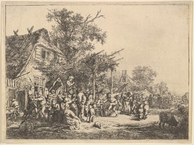 Danse sous la treille, 1610-85 - Adriaen Jansz. van Ostade