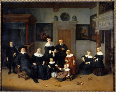 Portrait de famille - Adriaen Jansz. van Ostade