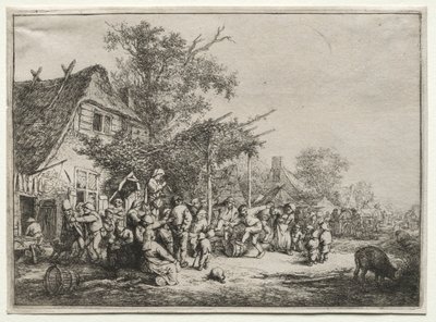 Festival sous la treille - Adriaen Jansz. van Ostade