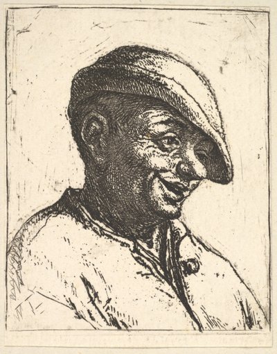 Paysanne riant, 1610-85 - Adriaen Jansz. van Ostade