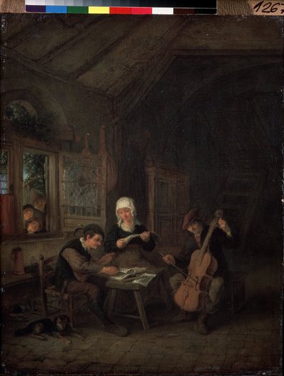 Musiciens de village - Adriaen Jansz. van Ostade