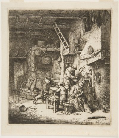 Famille paysanne - Adriaen Jansz. van Ostade