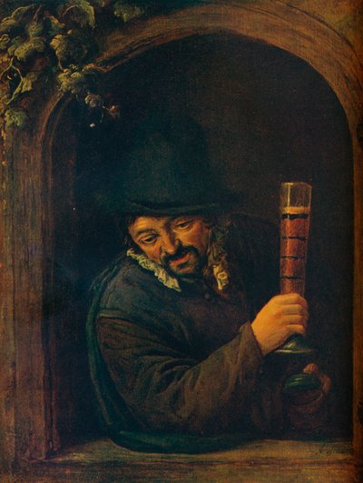 Paysanne à une fenêtre - Adriaen Jansz. van Ostade
